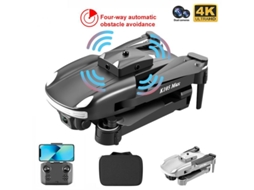 K105 Max Mini Drone com 4K Dual Camera Prevenção Inteligente de Obstáculos 3 Baterias Duração Da Bateria: 15 Min Preto YIZHOOD