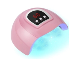 Lâmpada de Unhas Led Profissional 54w, Secador Portátil com Timer/sensor/tela Lcd