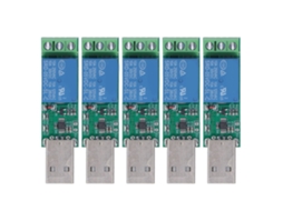5pcs Módulo Relé 1 Canal, Controle Switch, Placa Driver, 5V, para PC