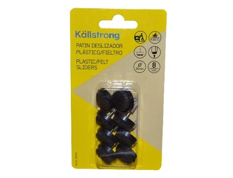 Deslizador fieltro c/clavo 20mm blt-8