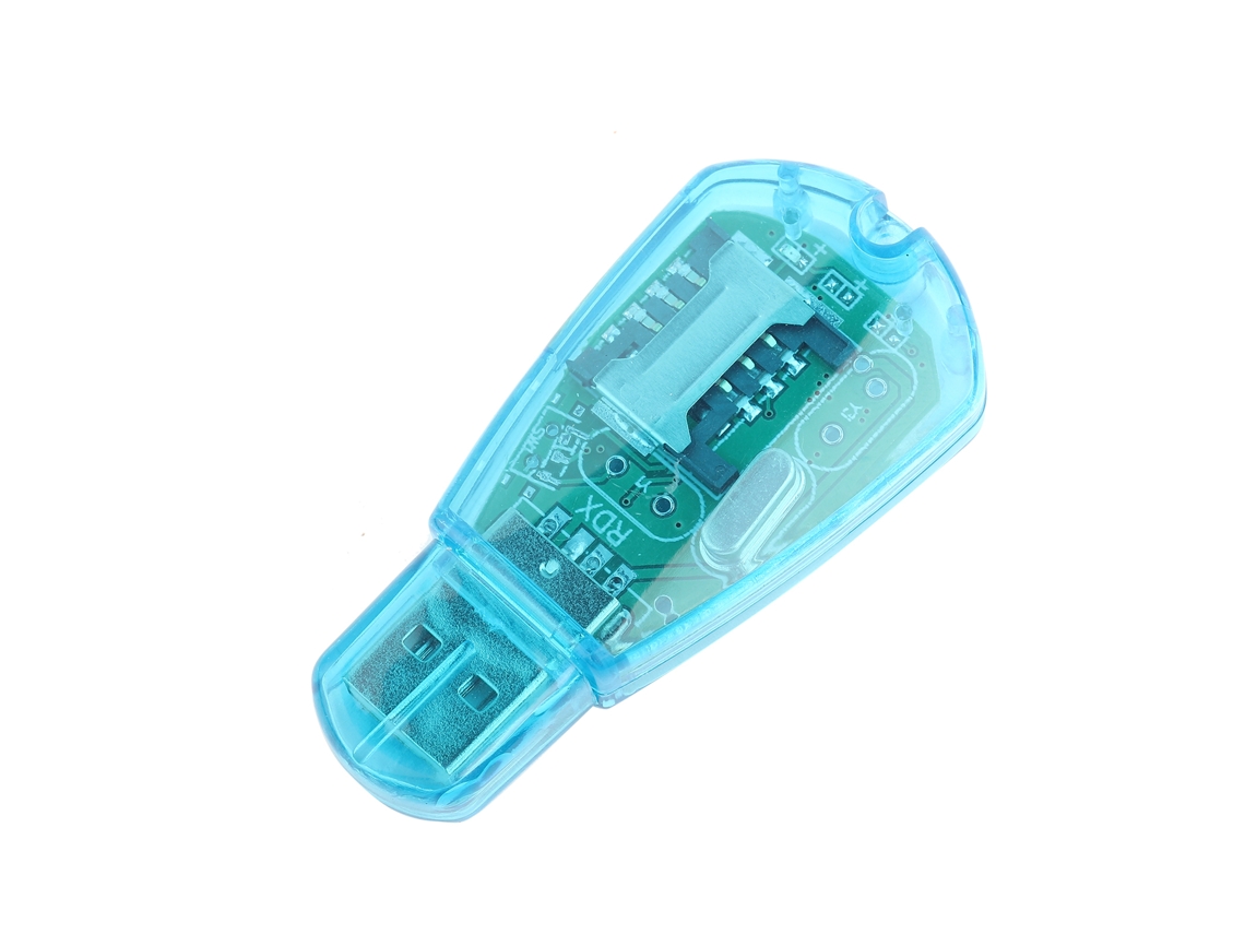 Aetheria leitor de Cartão Sim Usb Gsm Cdma para Backup Sms, Clone e Transferência de Dados com Interface Usb2.0