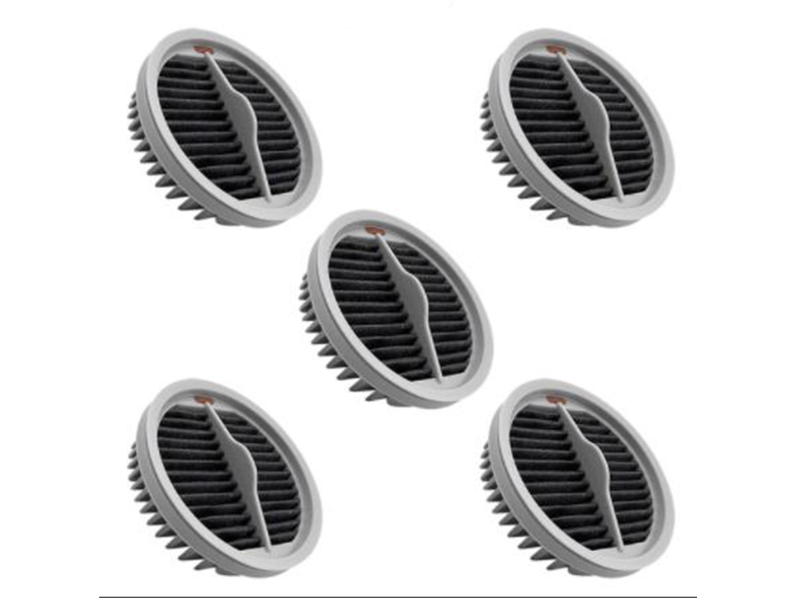 5 Unidades De Filtro Hepa Laváveis Para Aspirador De Pó Sem Fio Xiaomi Roidmi X20 / X30 / X30 / S2 / F8 Storm Pro