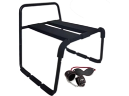 Cadeira Alta HEALEVED em nylon e metal portátil para viagens