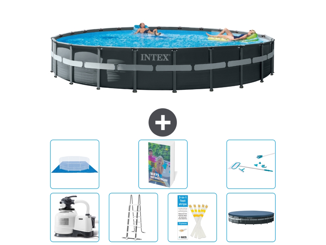Intex Piscina Ultra Xtr Redonda - 732x132 Cm - 8-peças S573