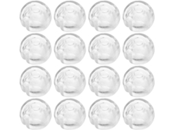 Cabilock Conjunto De 35 Peças Limitadores Corrente Para Persianas Verticais Com Tecnologia Conector Inferior, Material