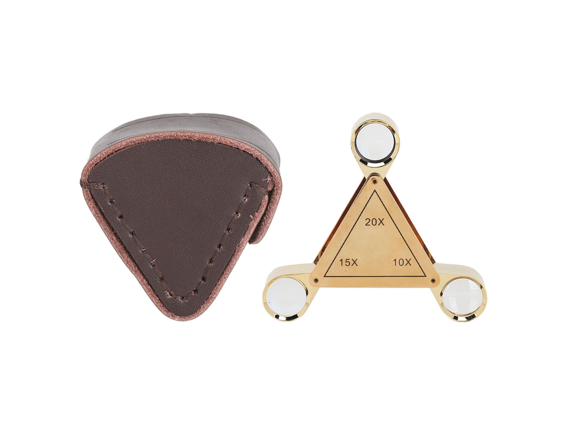 Lupa Plegable 10x 15x 20x Portátil Bolsillo Mini Lupa De Cristal Para Joyería Antigüedades Oro