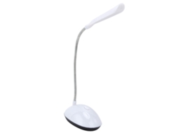 Lâmpada Led Para Leitura Infantil Flexível 360° Protectora De Olhos Ajustável Para Quarto Branco