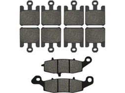 Pastilhas de Freio Universais Dianteiras e Traseiras para Motocicleta Vn1600 Material Semimetálico: Fabricado