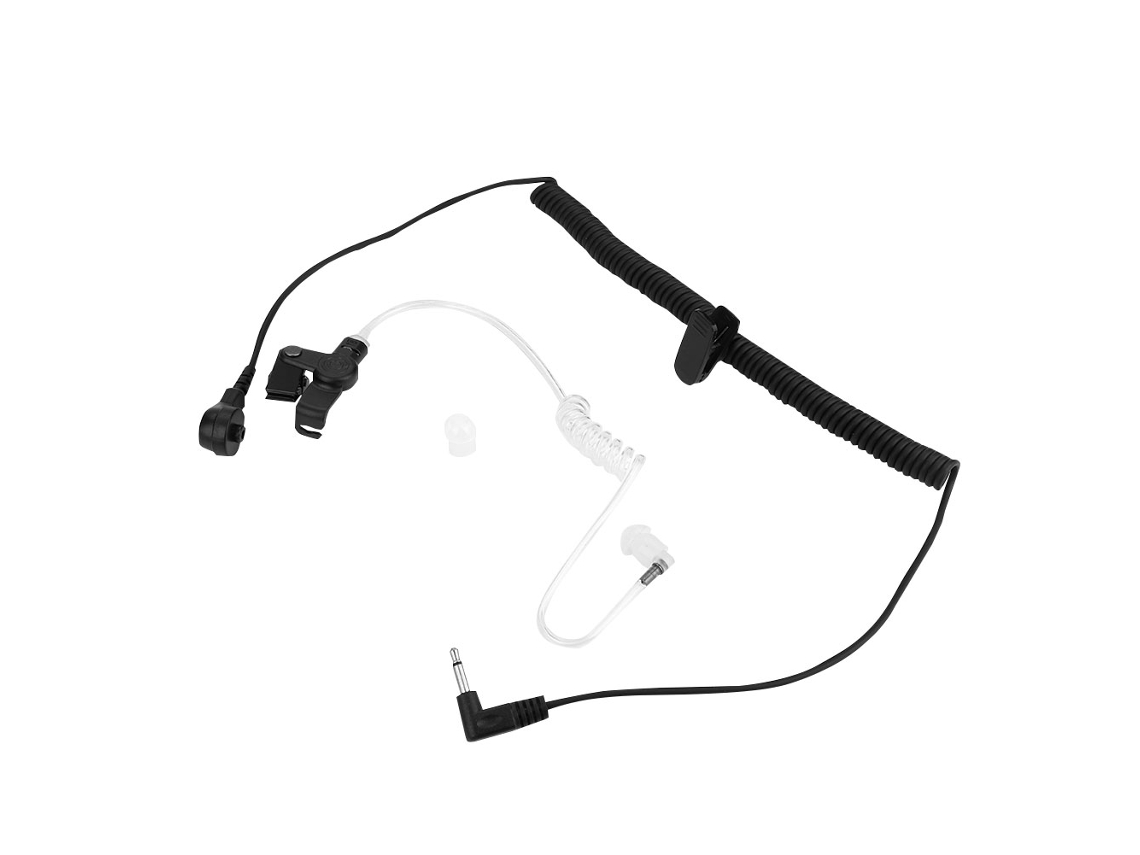Fone De Ouvido Com Tubo Acústico Conversor M Cabo 3.5mm Para Rádio