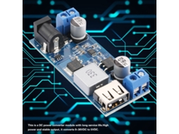 Módulo Conversor Dc-dc Buck 30w 9-36v Para 5v 6a Usb