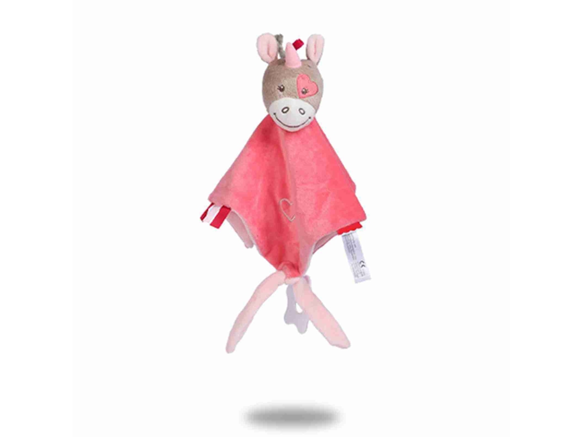 Pano Calmante Para Bebê Com Chupeta - Brinquedo Macio E Confortante Para Bebês