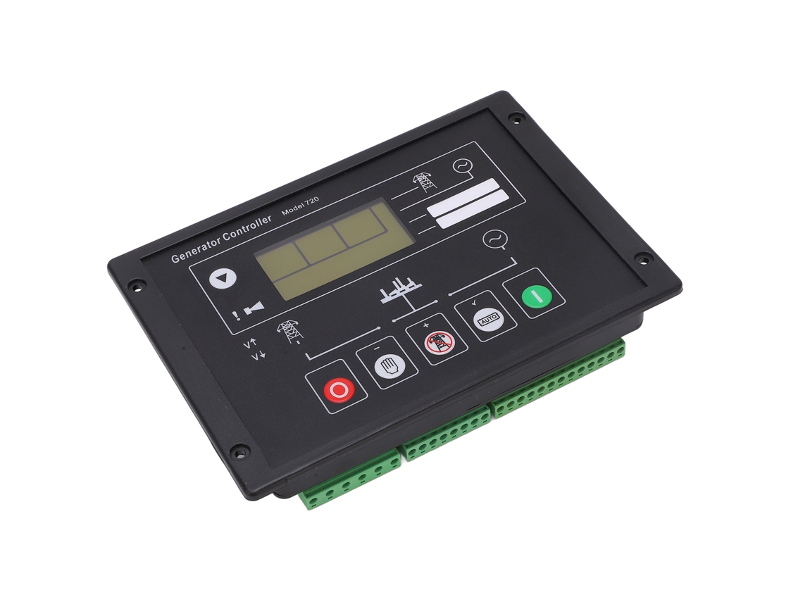 Controlador De Gerador Laxiscreed Com Arranque Automático E Proteção Programável Para Falhas
