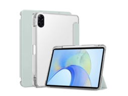 Capa Protetora Semitransparentverde Claro - Tablet Honor 9 De 12,1 Polegadas (com Ranhura Para Caneta À Esquerda)