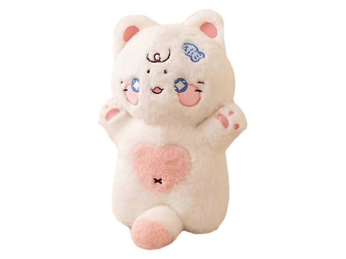 Gatinho De Pelúcia Branco, Macio, Para Presentes E Decoração