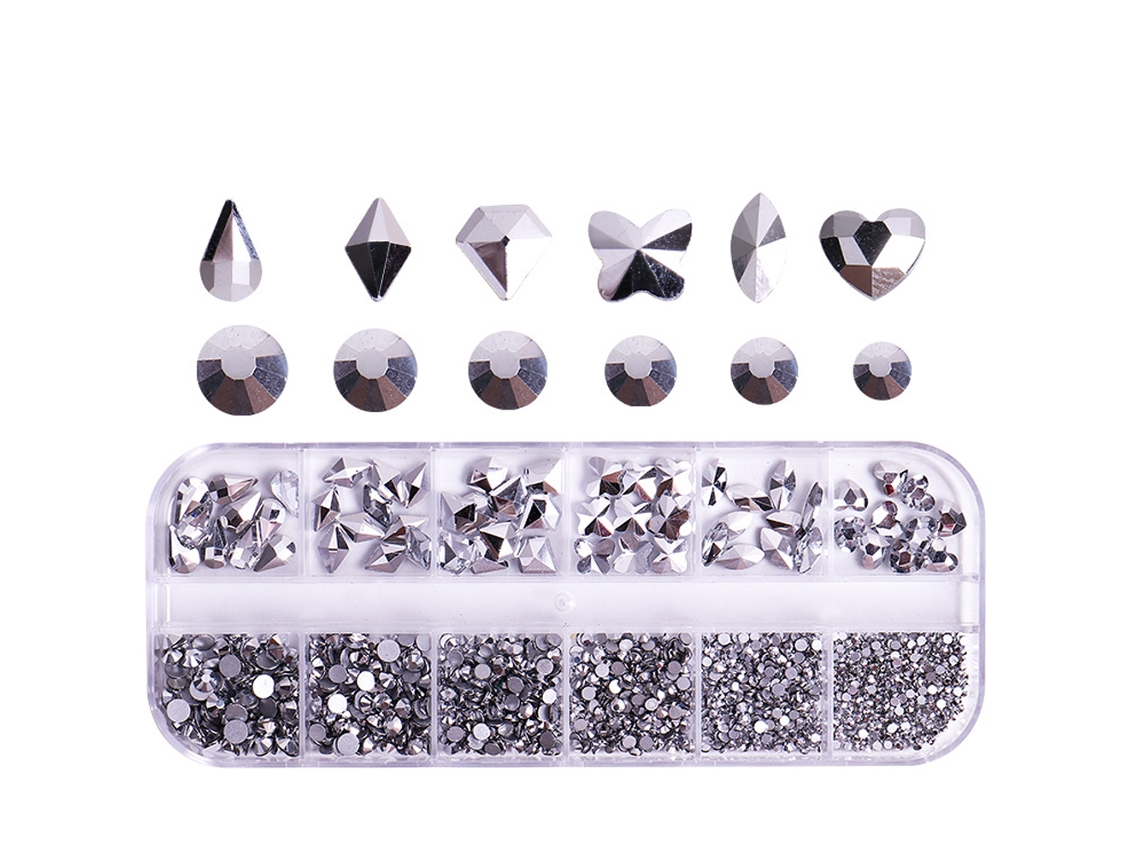 Nail Art Strass Nail Gemstones Para Diy Craft Makeup Dressup Manicure Decoração -St-06 ZMDECQNA