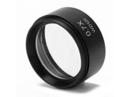 Lente Objetiva Auxiliar 0.7x para Microscópio Estéreo Wd120 Material Alumínio