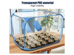 Tenda Para Cultivo De Cogumelos, Caixa De Ar Portátil, Dobrável, Pvc, 2 Portas Para Braços, Cogumelo M4h9 Oem