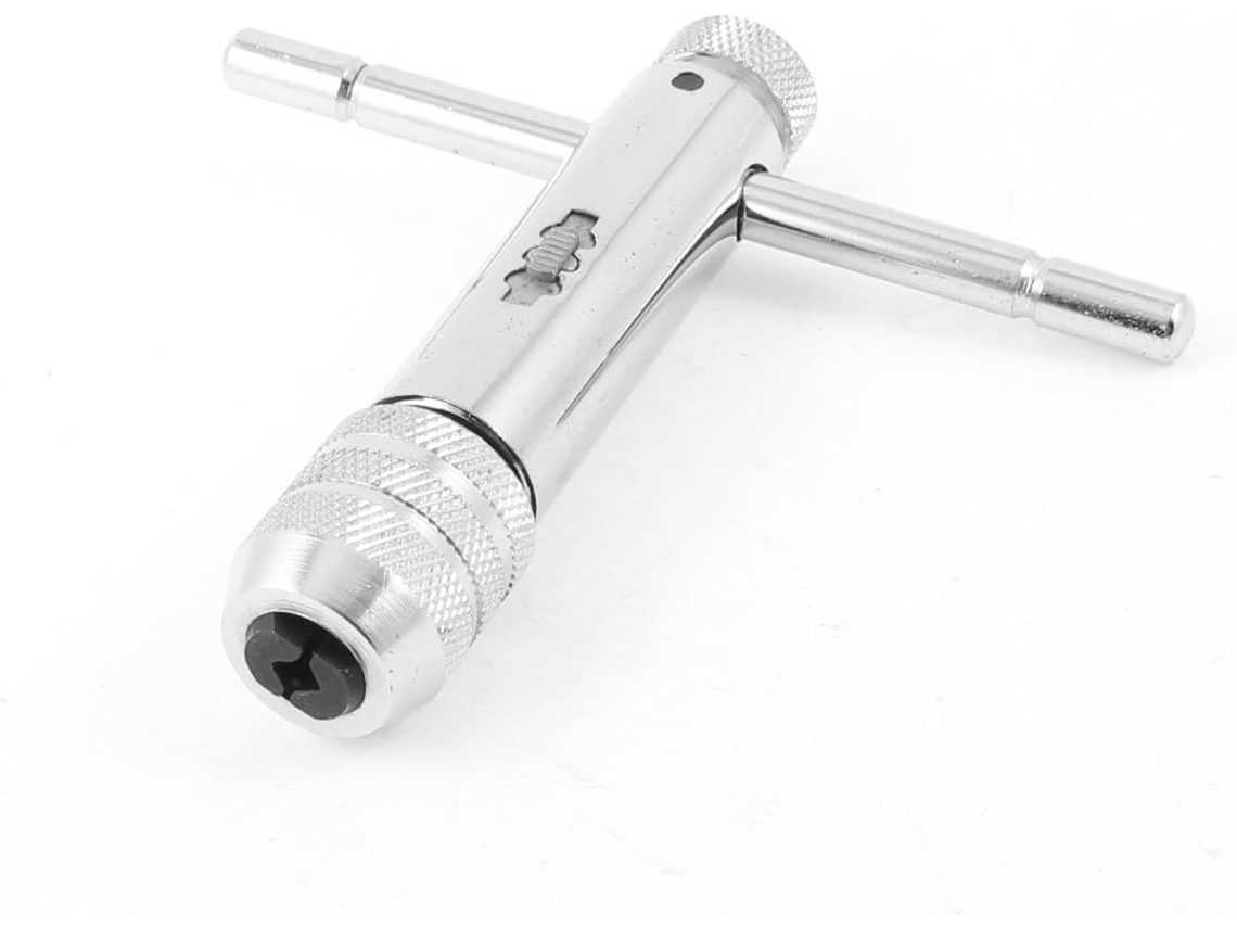 Chave de Rosquear com Catraca Ajustável e Cabo em T de 3/16 a 1/2 polegadas, capacidade 3,5 mm CHABERLU
