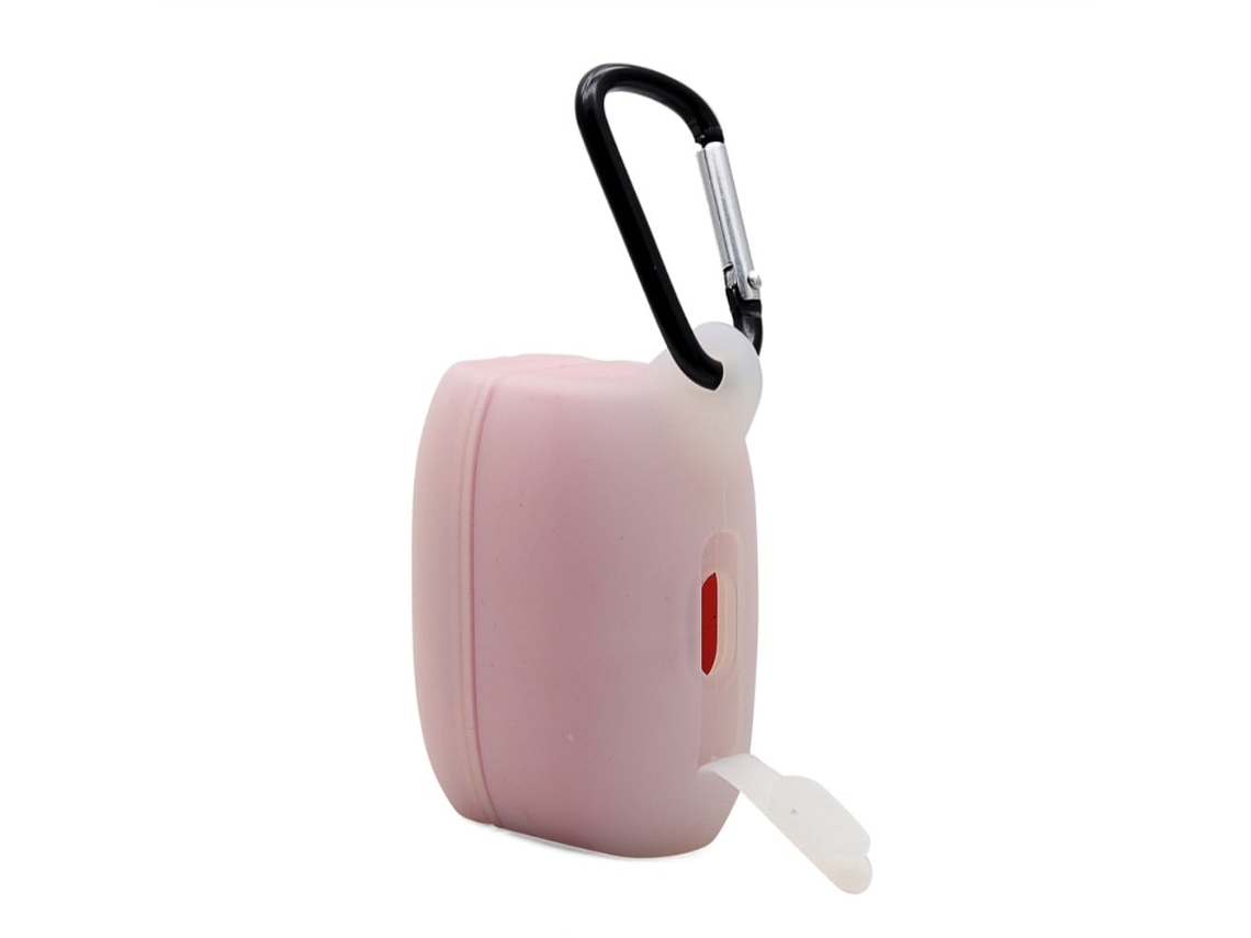 Capa De Silicone Com Fivela Para Jabra Elite Active 65t Transparente Brilvibera