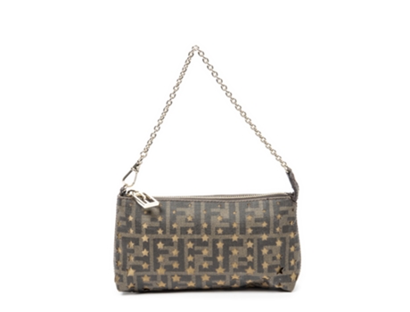 Bolsa De Mulher Fendi Cutout Accessory Pouch Castanho (tamanho Único)