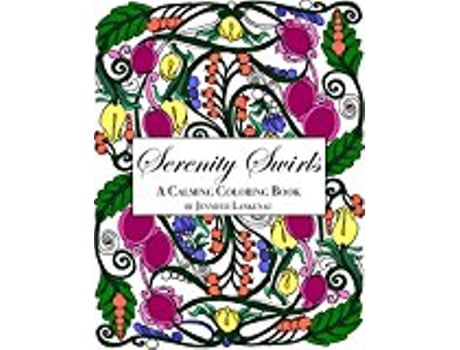 Livro Serenity Swirls de Jennifer Lankenau (Inglês)