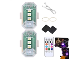 Luzes Intermitentes Anticolisão, Luzes Led Para Carros, Luzes Intermitentes Anticolisão À Prova D Água Com Controle