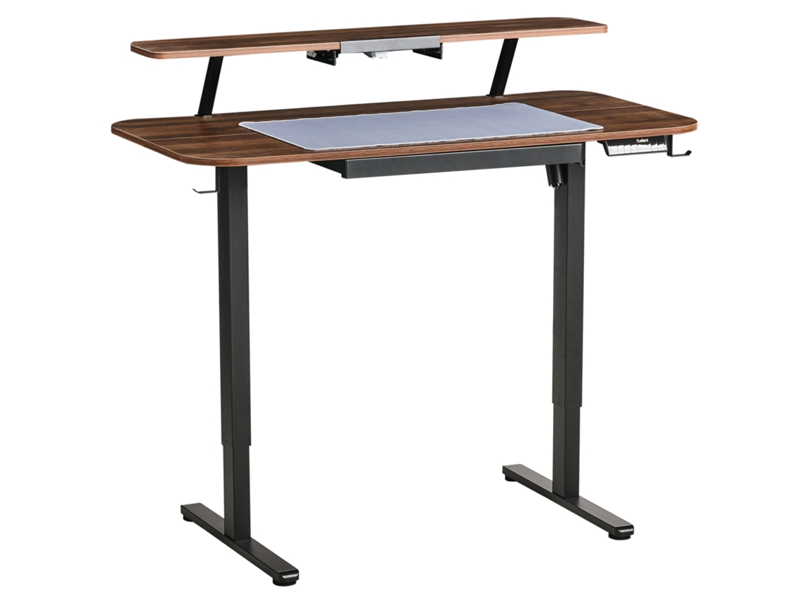 Wilbanks De Tablero De Partículas Marrón 120x60x116 Beliani