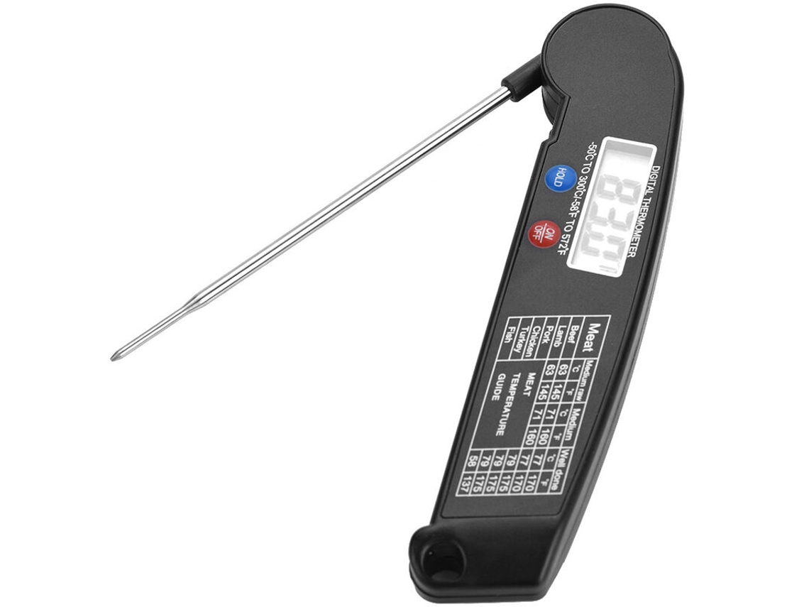 Termômetro Eletrônico Digital Led para Churrasco AQUAFORGE