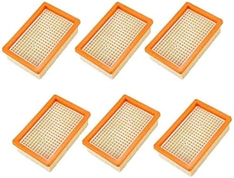 6 Filtros de Substituição para Aspiradores Kärcher MV4/MV5/MV6 TOVBMUP