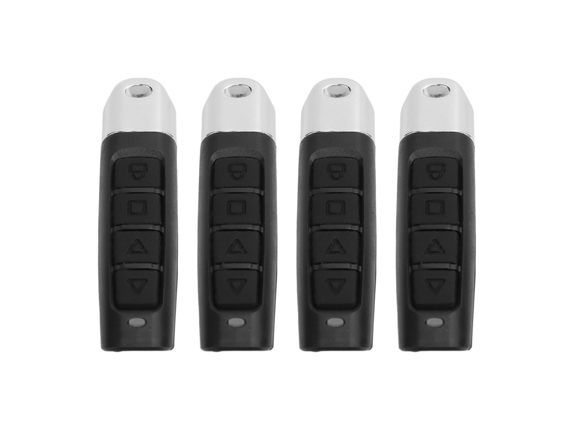 Controle Remoto Para Portão De Garagem 433.92mhz 4pcs Controle Remoto Manual Para Sistema De Alarme Armazém Teto Solar Luzes