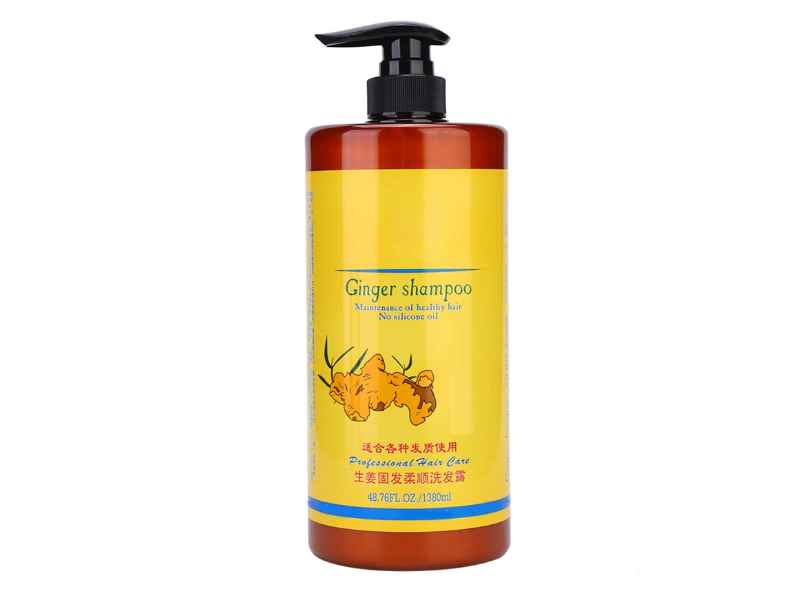 Shampoo Capilar Com Gengibre Nutritivo Para Controle De Oleosidade E Prevenção De Queda De Cabelo