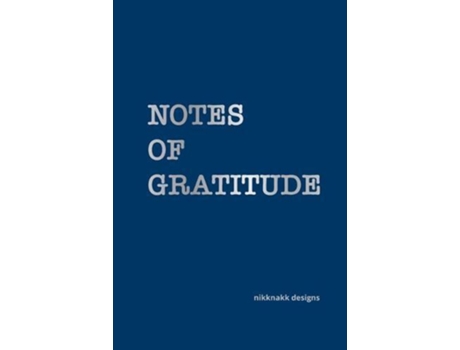 Livro Notes Of Gratitude De Nikknakk Designs (inglês)