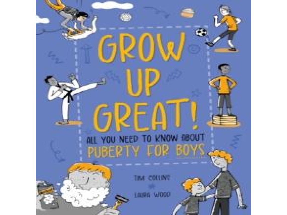 Livro Grow Up Great! All You Need to Know About Puberty for Boys de Hachette Children's Group (Inglês)