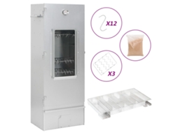 Vidaxl Defumador P/ Churrasqueira C/ Gerador Fumo Frio Aço Galvanizado