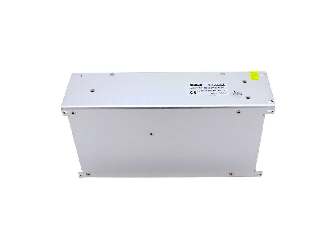 Conversor de Tensão Ca 100 240v para Dc 12v 1000w Regulado para Luzes Led Câmeras Projetos