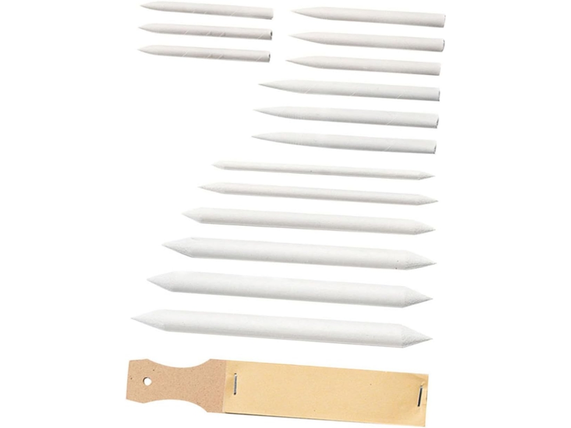 Conjunto De 16 Pincéis Para Desenho E Mistura De Cores, Ideais Papel E Madeira- Ferramentas De Esboço