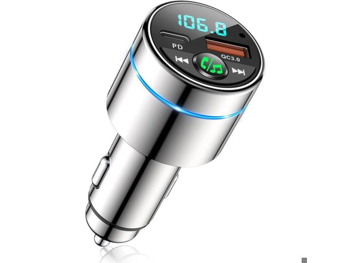 Transmissor Fm Bluetooth 5.3 Veicular, Carga Rápida, Mãos-livres