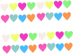 Conjunto de 4 blocos de notas com tema de amor, adesivos para lembretes, blocos de notas multifuncionais, blocos de anotações para escritório, blocos de notas adesivos.