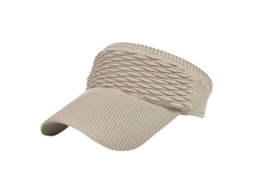 2026 sombrero de Visera Ancha Tejido Sin Tapa para Mujer Deportivo Verano Exterior Protector Sol