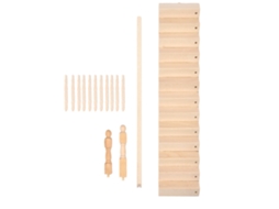 Escadas de Casa de Bonecas Escala 1/12 Betula Miniatura Diy Cute S/MARCA