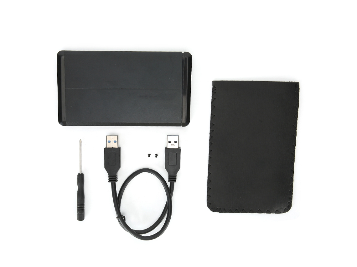 Enclosure De Disco Rígido (interface Usb3.0, Sata Externo) Enclosure De Disco Rígido Preto W25y30 De 2,5 Polegadas