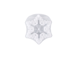 Molde Diy de Pingente Floco de Neve Estilo Crystal 04