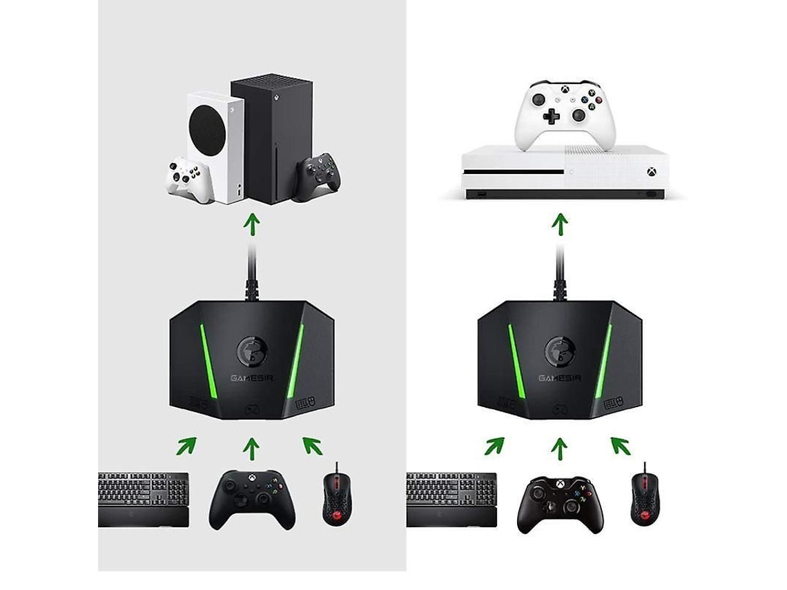 2026 adaptador Gamesir Vx Aimbox para Teclado e Mouse para Xbox, Ps5, Ps4 e Switch