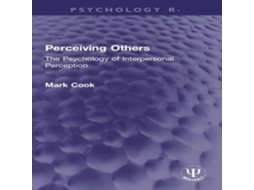 Livro Perceiving Others de Mark Cook (Inglês)