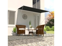 Vidaxl Toldo Retrátil 350x150 Cm Antracite