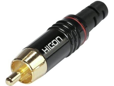 Plug RCA HICONHI-CM06-RED