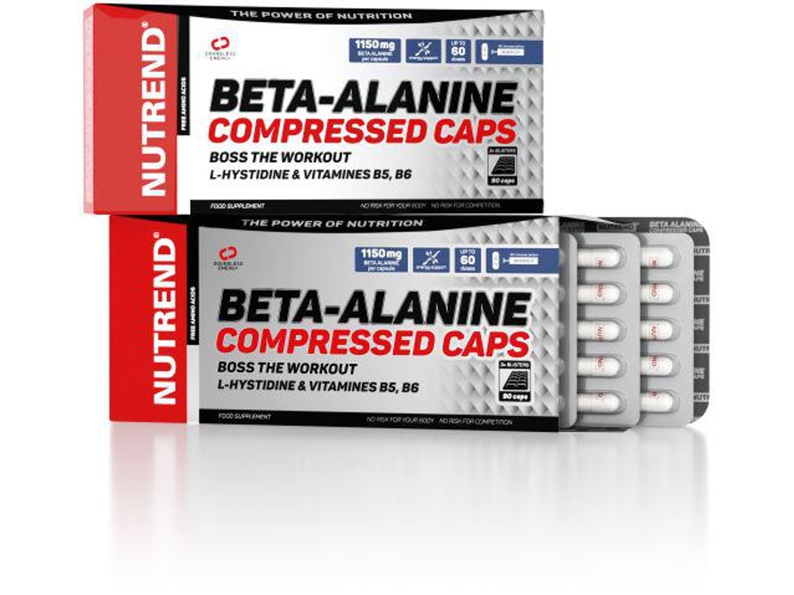 Suplemento Alimentar NUTREND Beta-Alanina Comprimida 90 Cápsulas