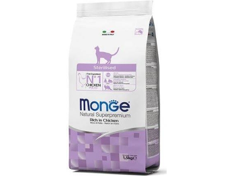 Ração para Gatos  (1.5 Kg - Seca - Esterilizados - Sabor: Frango)