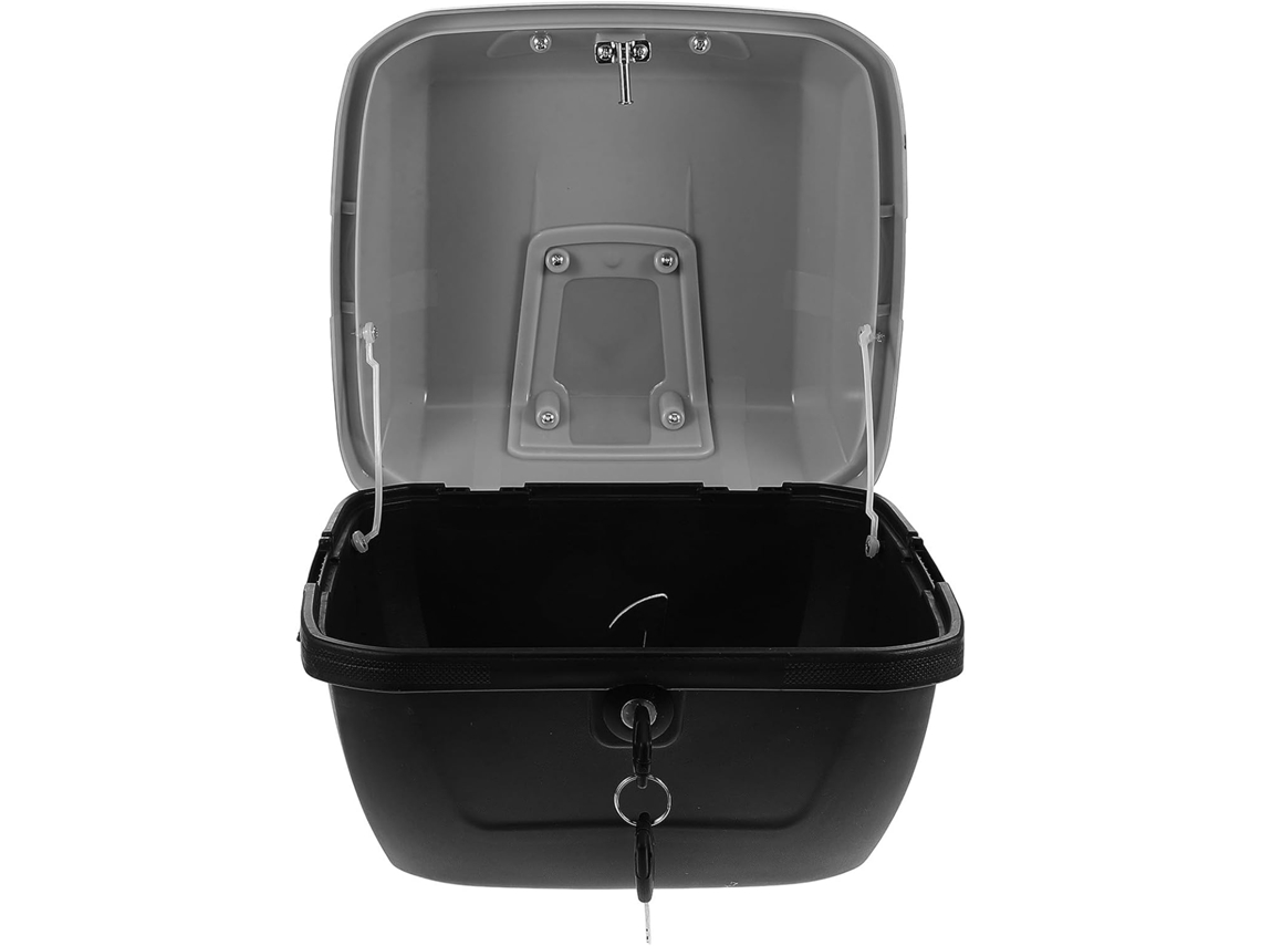 Baú De Grande Capacidade Para Scooters E Motocicletas, Fabricado Em Material Abs Resistente.