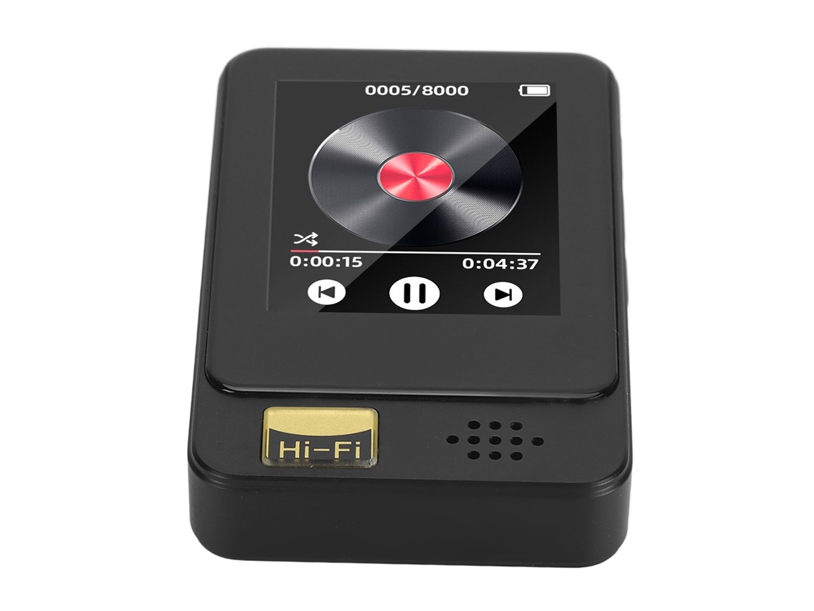 Leitor Mp3/Mp4 SMANDY T5 1.77Inch com Cartão Tf 16G Preto